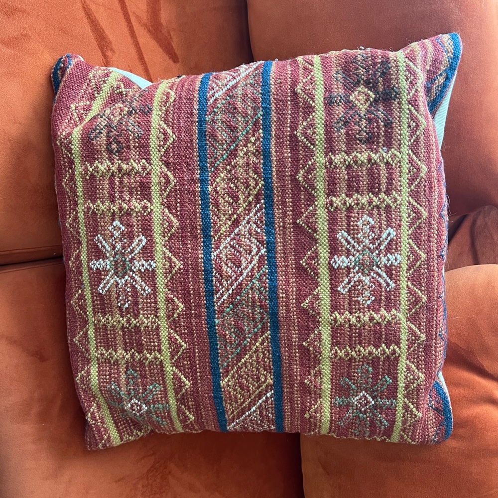 Decorative Multicolor Throw Pillow